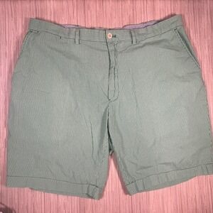 Polo Golf Ralph Lauren Mens Gingham Check Golf Shorts Size 40 Green White